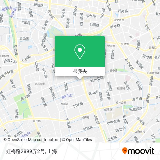 虹梅路2899弄2号地图