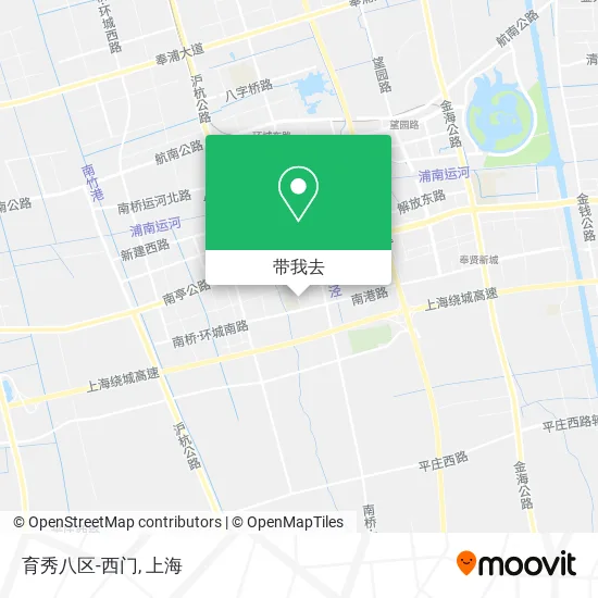 育秀八区-西门地图