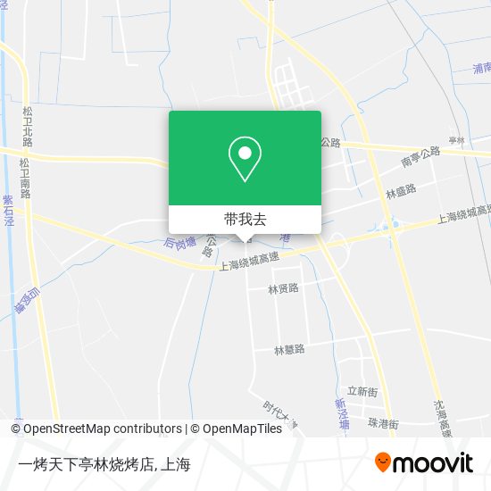 一烤天下亭林烧烤店地图