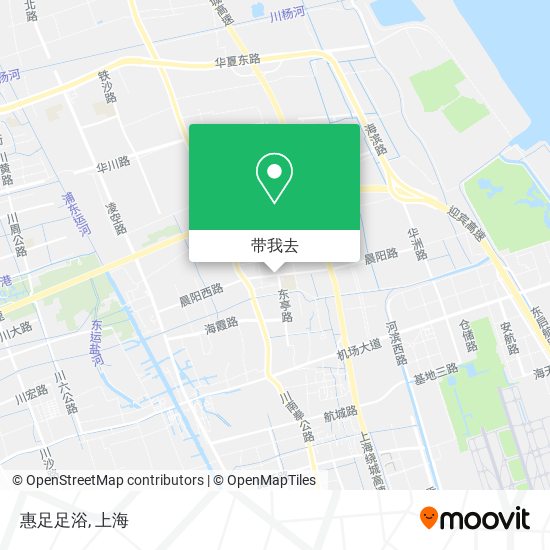 惠足足浴地图