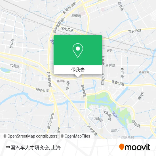 中国汽车人才研究会地图