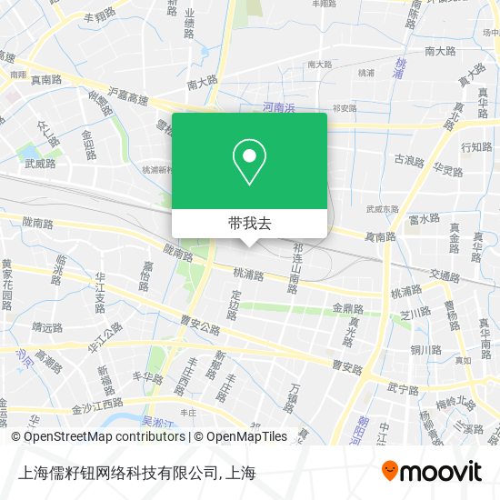 上海儒籽钮网络科技有限公司地图