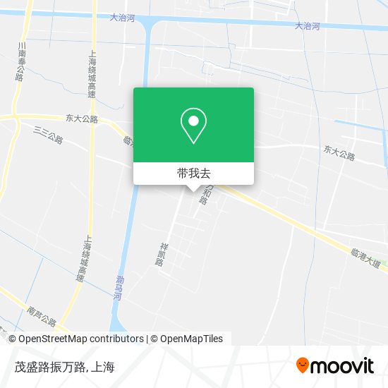 茂盛路振万路地图