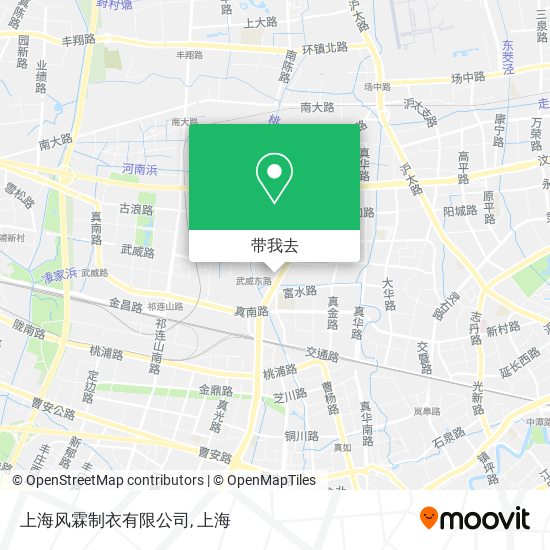上海风霖制衣有限公司地图