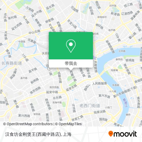 汉食坊金刚煲王(西藏中路店)地图
