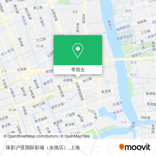 珠影沪亚国际影城（永德店）地图