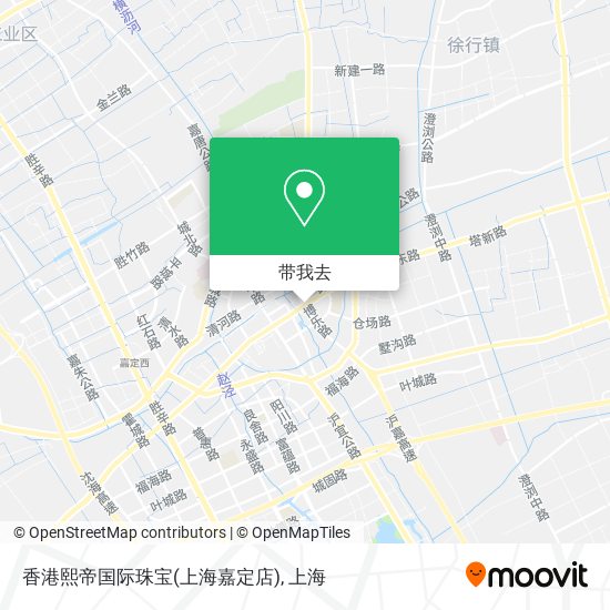 香港熙帝国际珠宝(上海嘉定店)地图