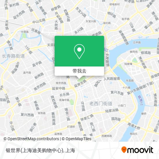 银世界(上海迪美购物中心)地图