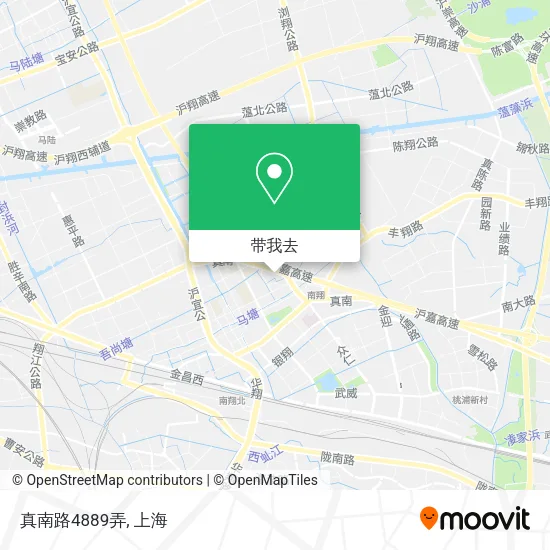 真南路4889弄地图
