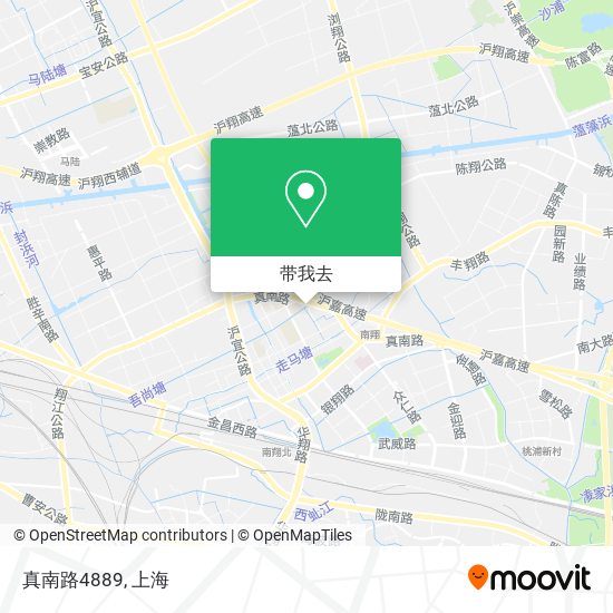 真南路4889地图
