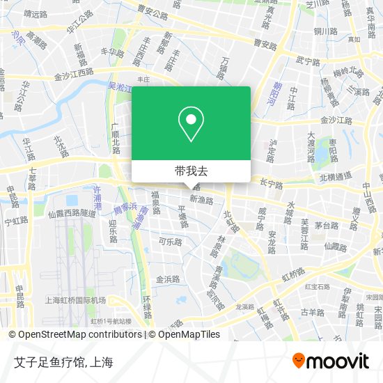 艾子足鱼疗馆地图