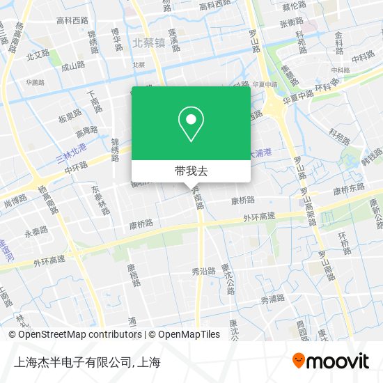 上海杰半电子有限公司地图