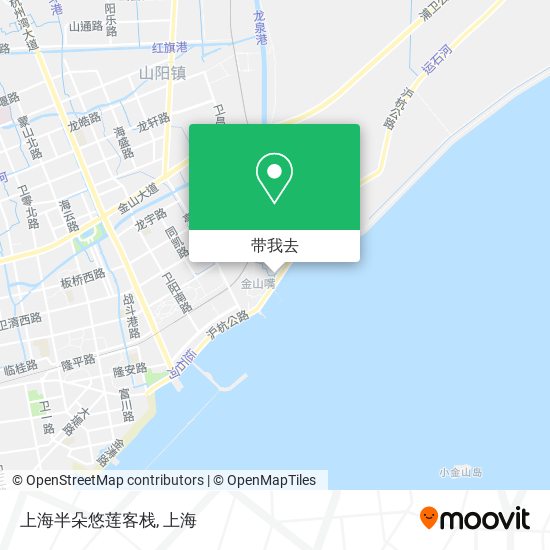 上海半朵悠莲客栈地图
