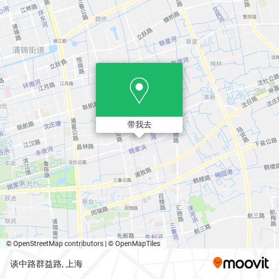 谈中路群益路地图
