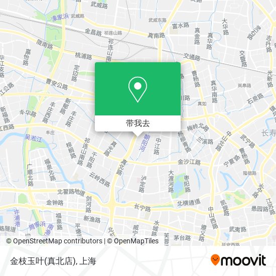 金枝玉叶(真北店)地图