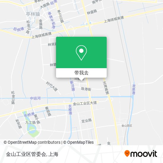 金山工业区管委会地图