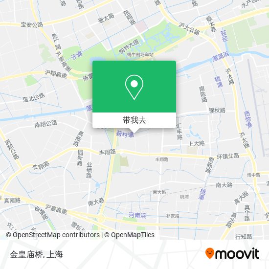 金皇庙桥地图