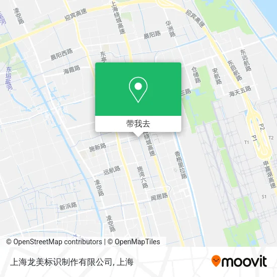 上海龙美标识制作有限公司地图