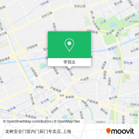 龙树安全门室内门厨门专卖店地图