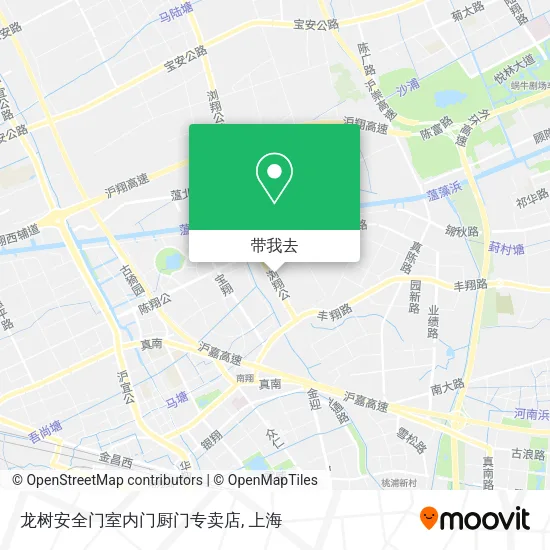 龙树安全门室内门厨门专卖店地图