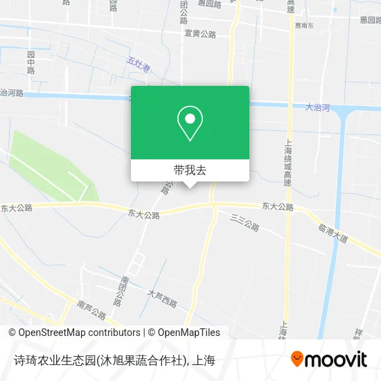 诗琦农业生态园(沐旭果蔬合作社)地图
