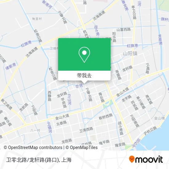 卫零北路/龙轩路(路口)地图