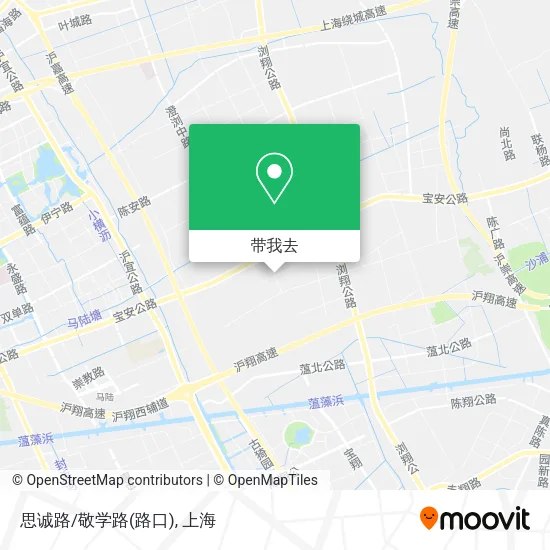 思诚路/敬学路(路口)地图