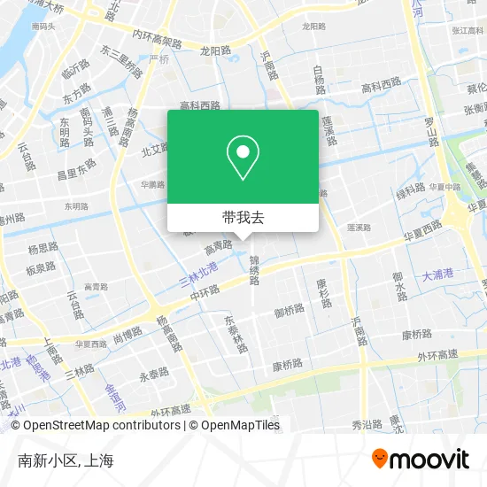 南新小区地图