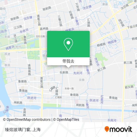 臻炫玻璃门窗地图