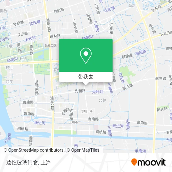 臻炫玻璃门窗地图