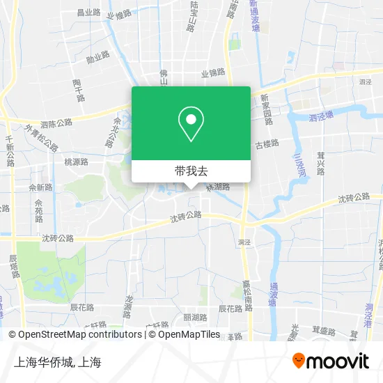 上海华侨城地图