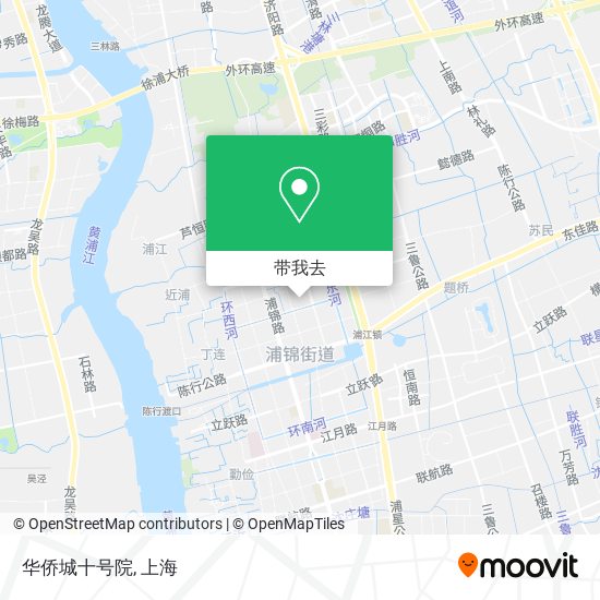 华侨城十号院地图