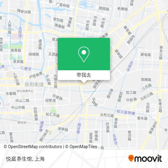 悦庭养生馆地图