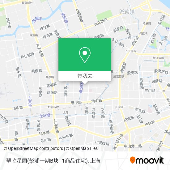 翠临星园(彭浦十期B块--1商品住宅)地图