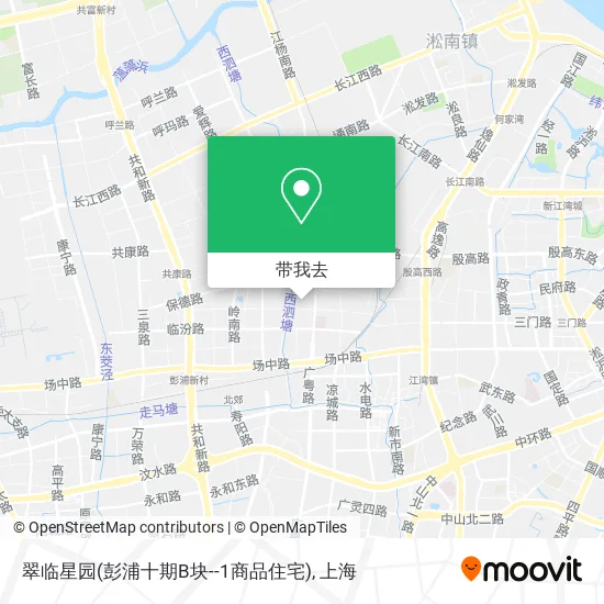 翠临星园(彭浦十期B块--1商品住宅)地图