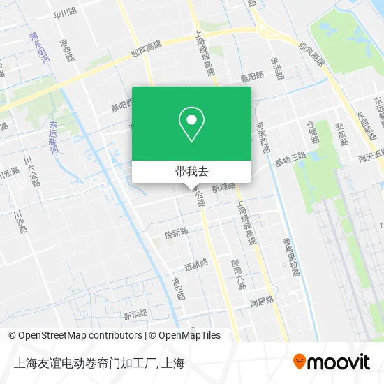 上海友谊电动卷帘门加工厂地图