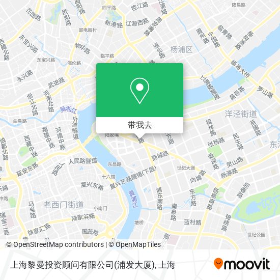 上海黎曼投资顾问有限公司(浦发大厦)地图