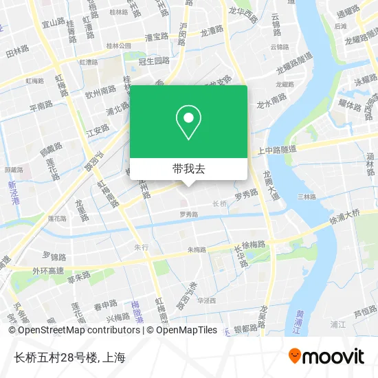 长桥五村28号楼地图
