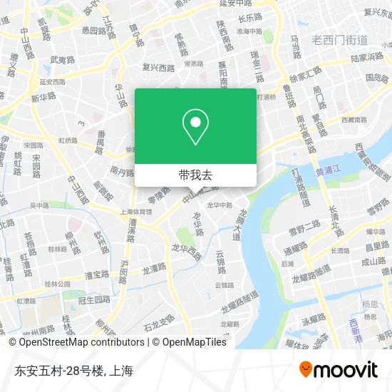 东安五村-28号楼地图