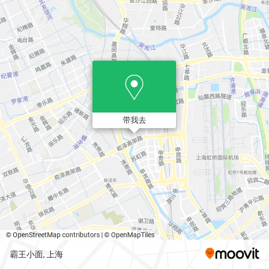 霸王小面地图