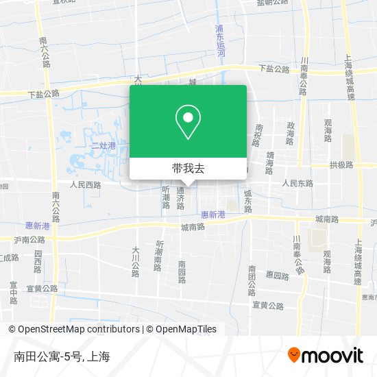 南田公寓-5号地图