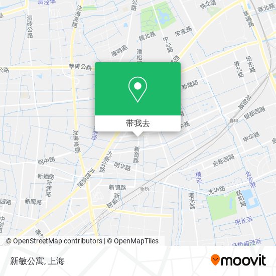 新敏公寓地图