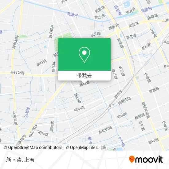新南路地图