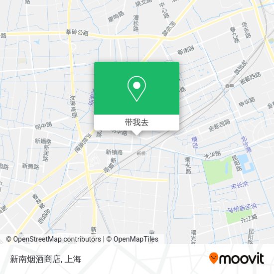 新南烟酒商店地图