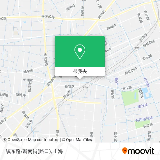 镇东路/新南街(路口)地图