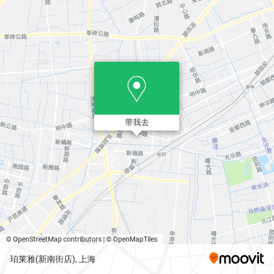 珀莱雅(新南街店)地图
