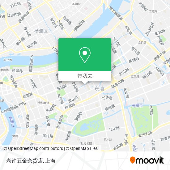 老许五金杂货店地图