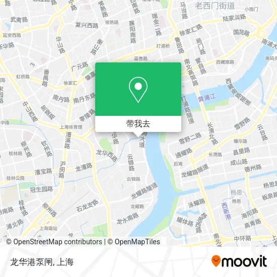 龙华港泵闸地图