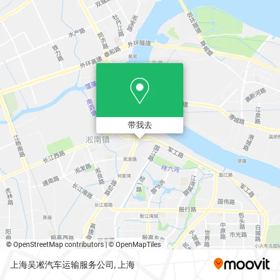 上海吴凇汽车运输服务公司地图