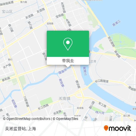 吴淞监督站地图